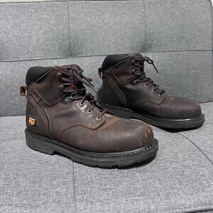Timberland PRO Men Boot 12M Steel Safety Toe Industrial Suspension Oil Resistant